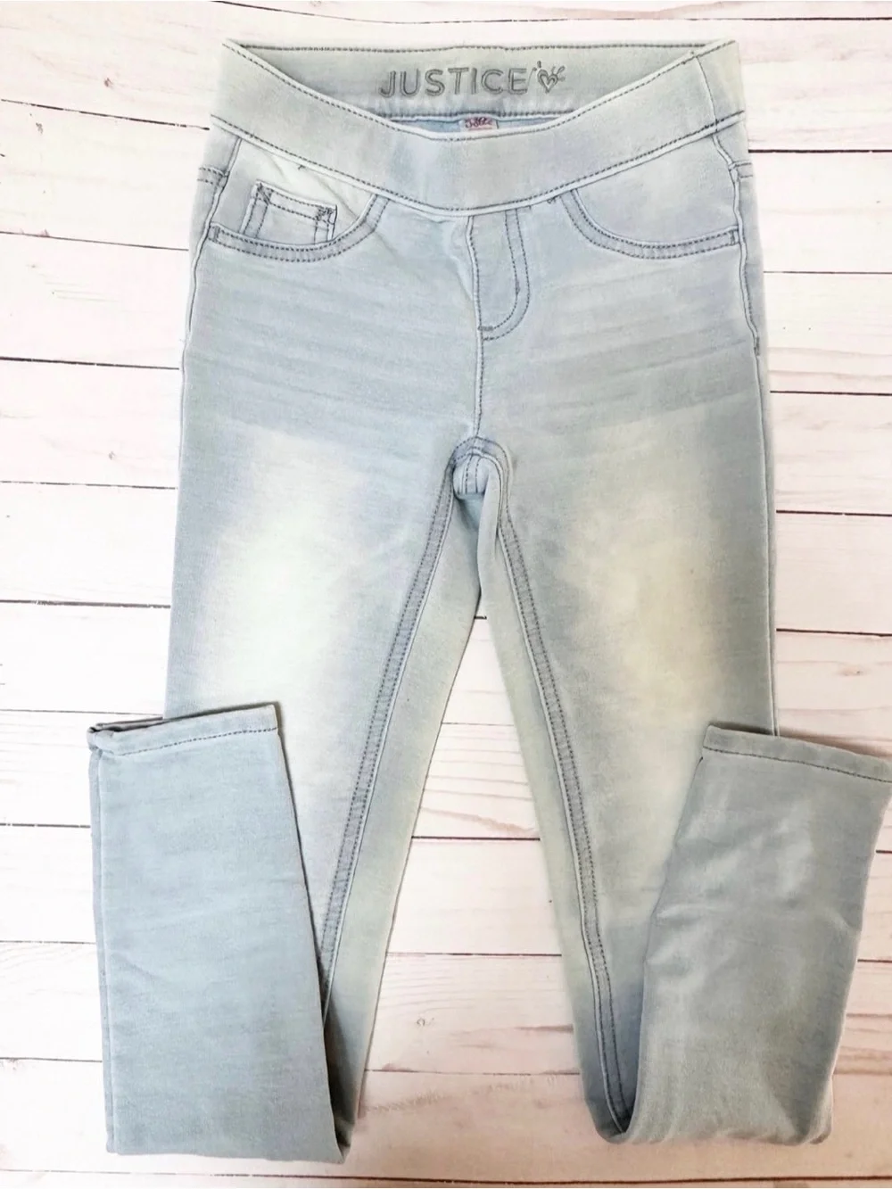 Girls Justice Skinny Jeans (size 10 slim)